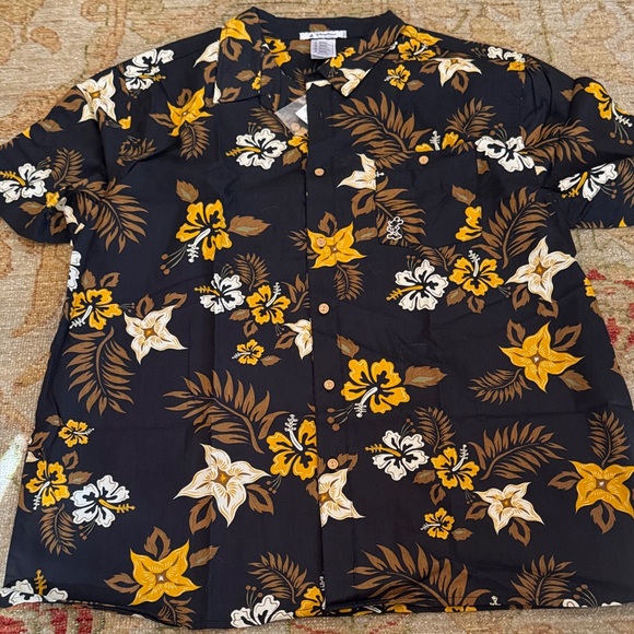 Disney Parks Other - Disney Parks Black and Gold Button Down Shirt